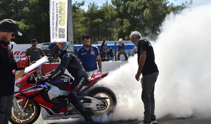 Kepez’de Motodrag heyecanı