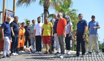 Kumluca’da yüzme alanlarında denetim