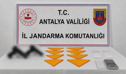 Antalya’da zehirli madde operasyonu!