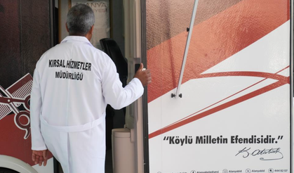 Alanya Belediyesi mobil kuaför aracı hizmete başladı