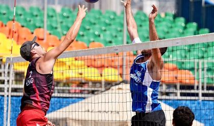 CEV plaj voleybolu milletler kupası Alanya'da başladı