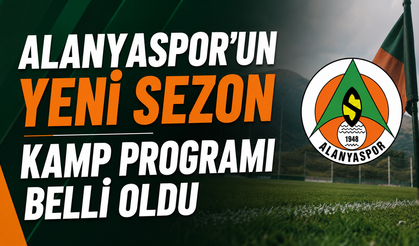 Alanyaspor'un yeni sezon kamp programı belli oldu