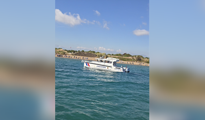 Antalya'da jandarmadan denizlerde denetim