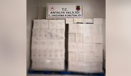 Jandarmadan kaçak alkol operasyonu!