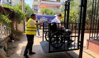 Kepez'de engelleri aşan hizmet