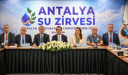 Antalya'da suyun geleceği masaya yatırıldı