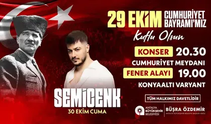 Antalya'da fener alayı ve Semicenk konseri 30 Ekim'e ertelendi