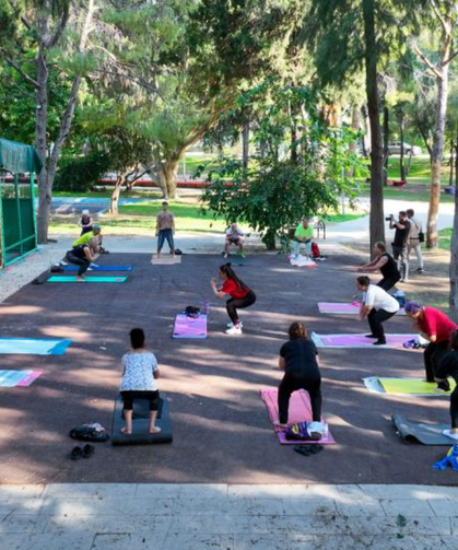 Antalyalılar güne sporla enerjik başlıyor