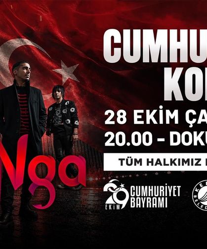 Kepez’de Cumhuriyet coşkusu Manga konseriyle zirveye çıkacak