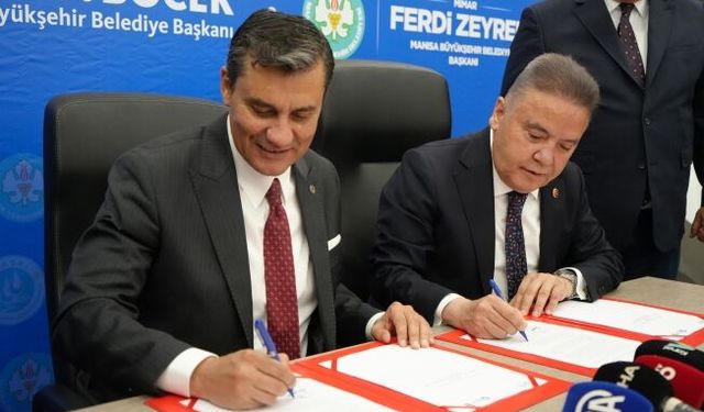 Antalya'nın altyapı yazılımı Manisa'ya taşınıyor