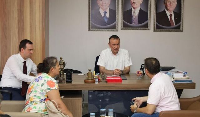 MHP Antalya Milletvekili, İl Başkanlığı’nda Antalyalılarla buluştu