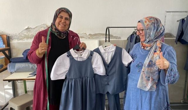 Okul üniforması ücreti derdini sona erdiren proje