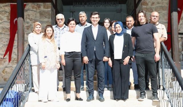 Aksu Belediyesi Taş Mektep halk kütüphanesi yeniden düzenlendi
