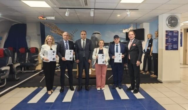 Aksu Uçak Okulu’na modern kütüphane ve etüt odası