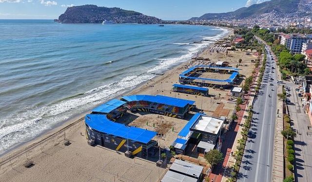 Alanya uluslararası plaj sporları kış turizmini canlandırıyor