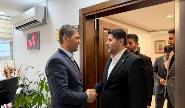 HÜDA PAR’dan AK Parti’ye ziyaret
