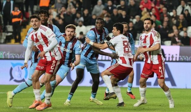 Trendyol Süper Lig: Antalyaspor: 1 - Trabzonspor: 0