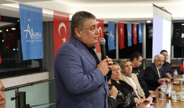 Aksu Belediyesi’nden şehit ve gazi yakınlarına Ramazan’ın ilk gününde vefa sofrası