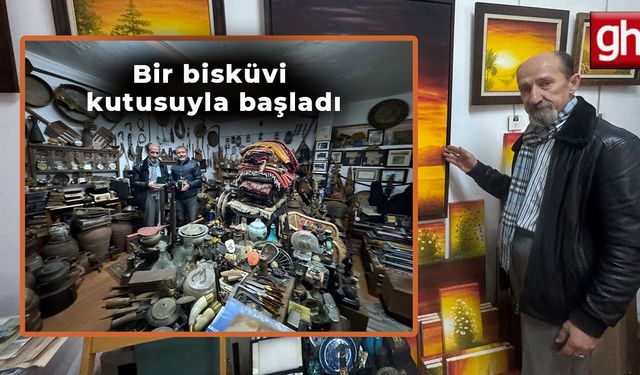 15 bine yakın parçadan oluşan etnografya koleksiyonuna dönüştü