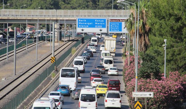 Antalya’da 8 Mart’ta bazı yollar trafiğe kapatılacak