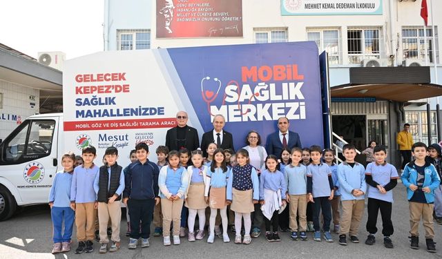 Kepez'de 32 bin 383 öğrenciye göz taraması