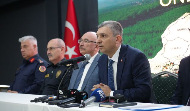 Antalya’dan orman yangınlarına karşı "acil kod" sistemi