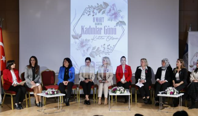 Başkan Vekili Özdemir: "Kadın dostu kent vizyonuyla çalışmalarımızı sürdürüyoruz"