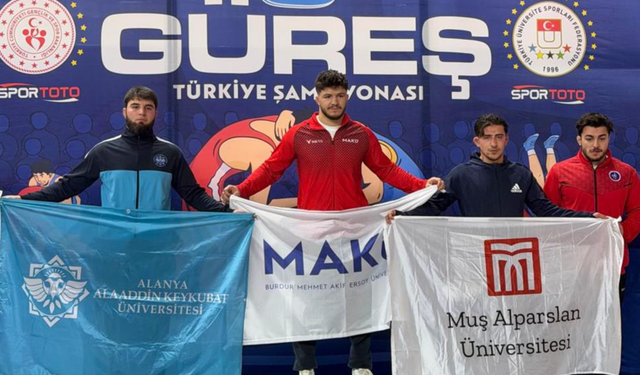 Şampiyonadan gururlandıran dönüş: ALKÜ’lü sporcu madalyalı!