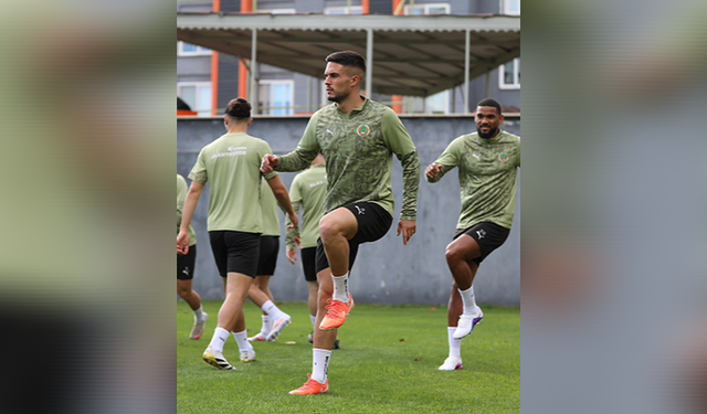 Corendon Alanyaspor, Gaziantep FK maçı hazırlıklarını sürdürdü