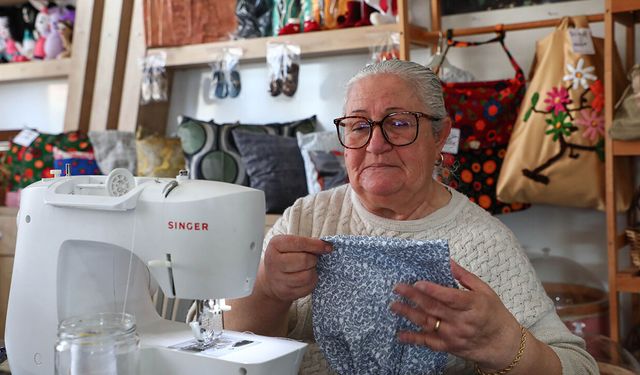 66 yaşında iş hayatına atıldı