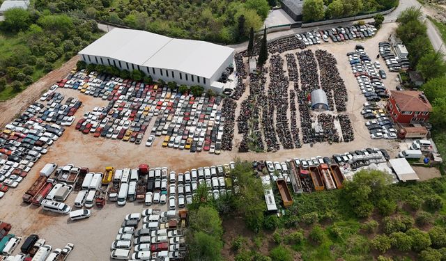 Araçlar kaderine bırakıldı: Yedieminler doldu taştı!