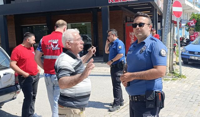 Hem suçlu hem alıngan sürücü!