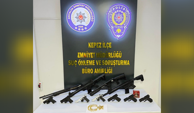 Kepez'de şafak operasyonu!