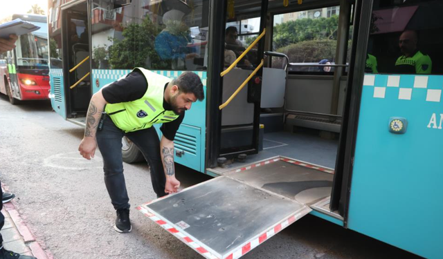 Büyükşehir’den toplu ulaşım araçlarına yönelik denetim