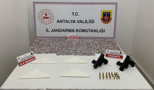 Antalya’da rekor miktarda madde ele geçirildi!