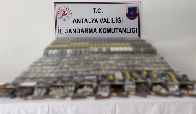Manavgat’ta kaçak sigaraya darbe!
