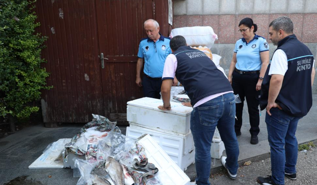 Antalya Otogarı'nda balık operasyonu!
