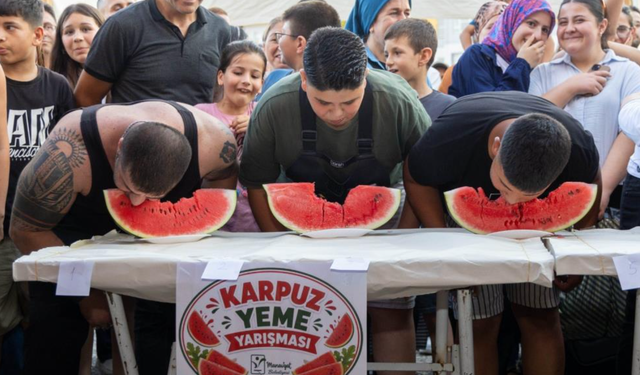 Manavgat Belenobası Karpuz Şenliği'nde bereket ve coşku bir araya geldi
