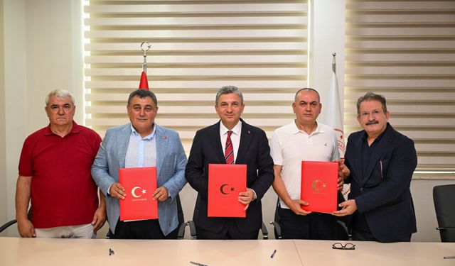 Aksu’ya Dokuz Hekimli Aile Sağlığı Merkezi için imzalar atıldı