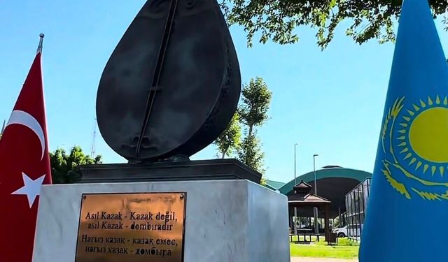 Dombıra, Kazakistan ile Türkiye arasındaki dostluğun sesi oldu