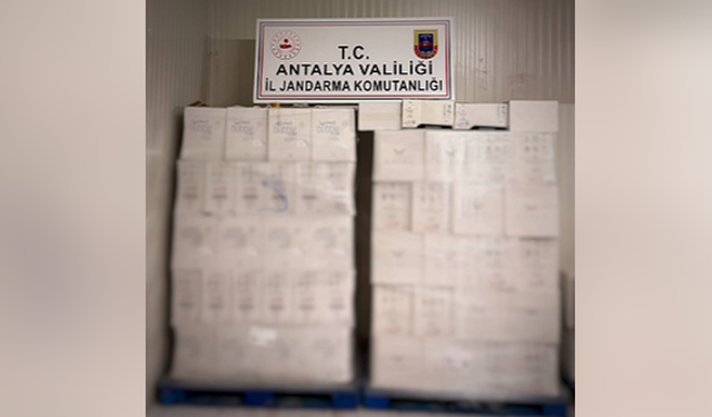 Jandarmadan kaçak alkol operasyonu!
