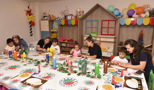 Kepez’de minik eller sanatla buluşuyor