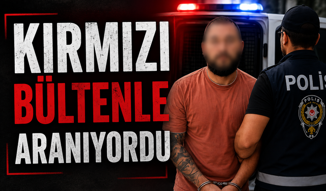 Serik’te yakalandı