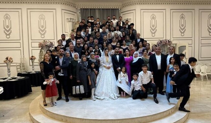 Tunç Ailesi’nin mutlu günü