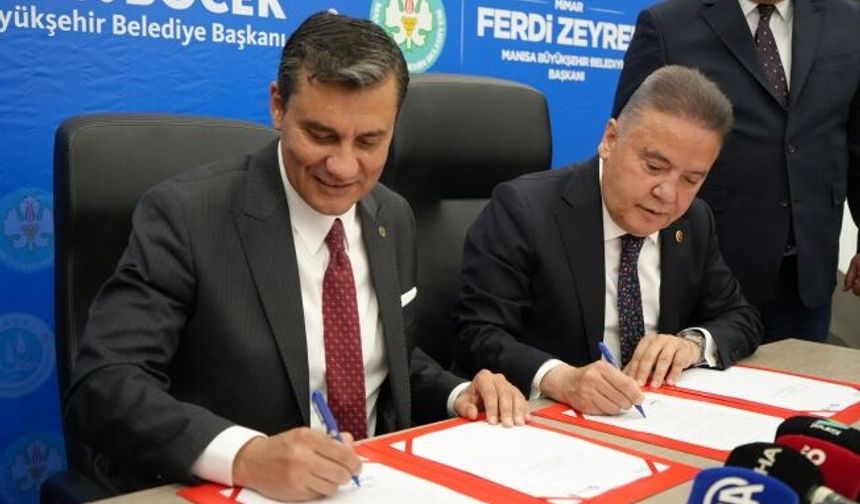 Antalya'nın altyapı yazılımı Manisa'ya taşınıyor