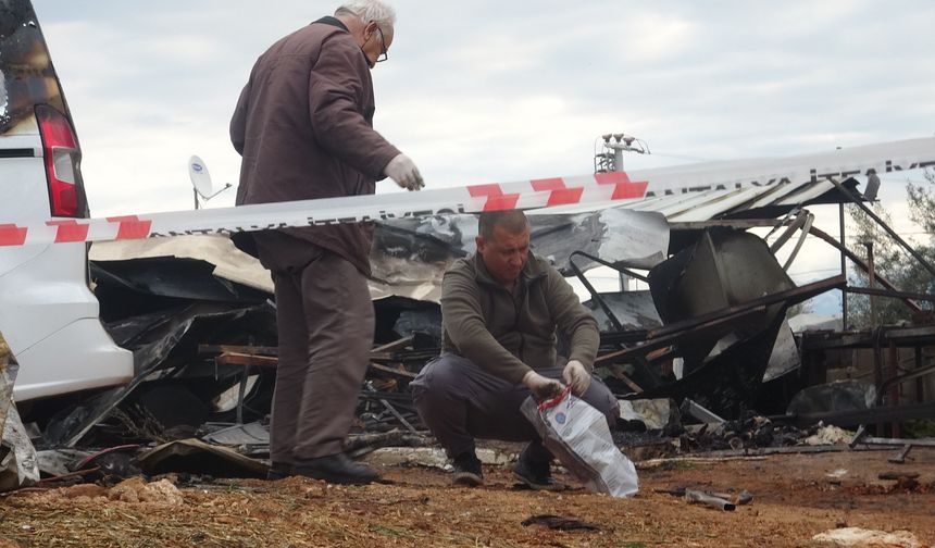 Antalya'da 5'i çocuk 6 kişinin öldüğü yangında sera sahibi tutuklandı