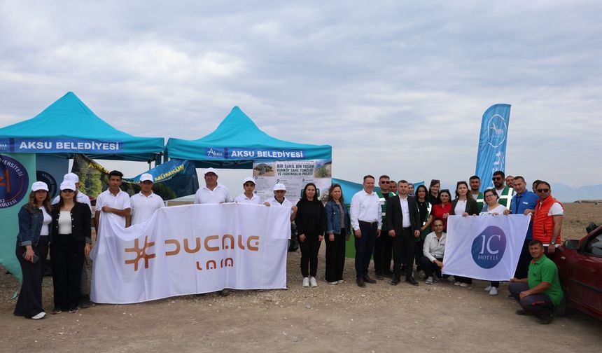 Kumköy sahilinde “Bir sahil, bin yaşam” için ortak hareket