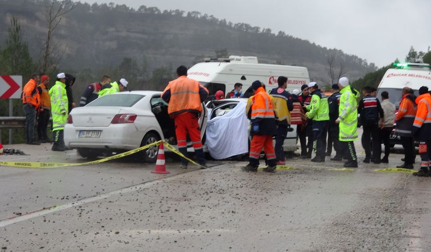 Isparta - Antalya karayolundaki kazalarda son 4 ayda 18 kişi öldü 19 kişi yaralandı