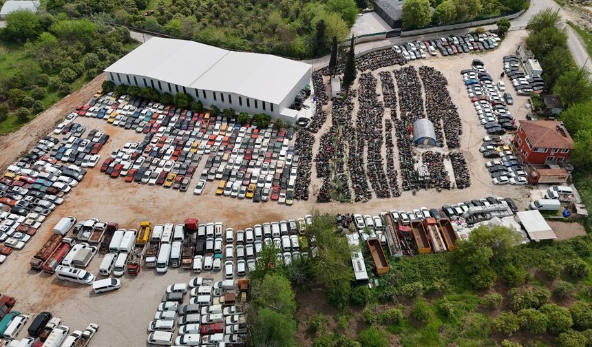 Araçlar kaderine bırakıldı: Yedieminler doldu taştı!