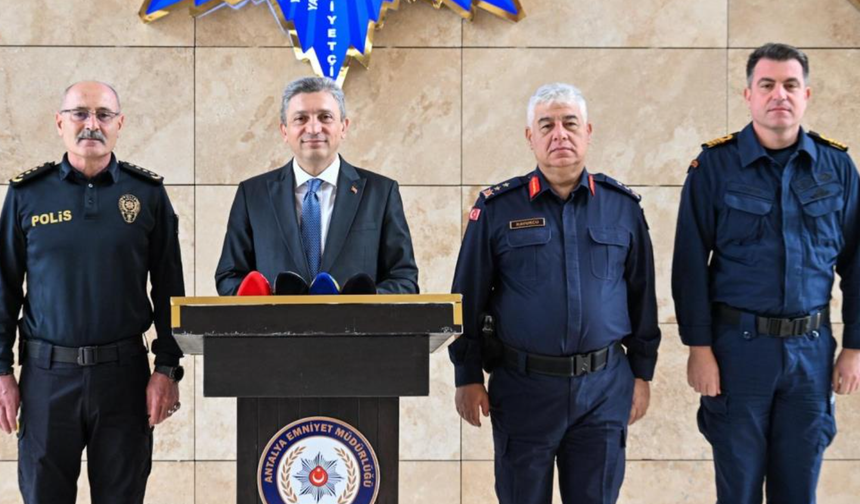 Antalya’da suçlara geçit yok: Olayların %99,8’i aydınlatıldı!